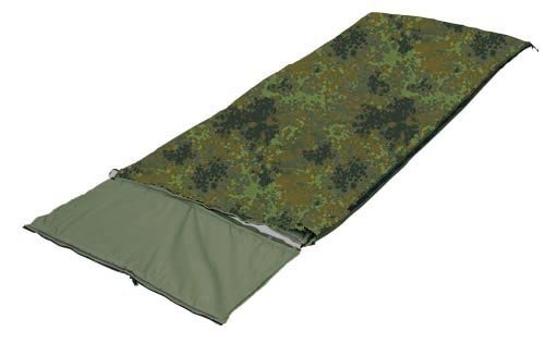 Спальный мешок Mark 23SB (одеяло-пончо), (185+35)*85,  flecktarn